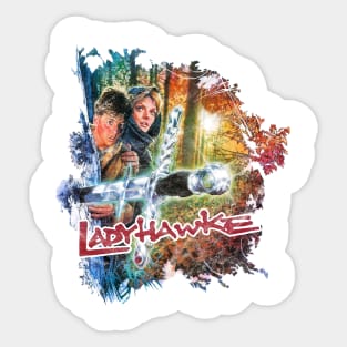 Ladyhawke 80s Movies Sticker